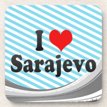 Amo Sarajevo, Bosnia y Herzegovina Posavasos De Bebida