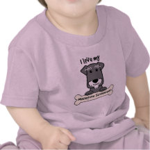 Amo Schnauzers miniatura Camiseta