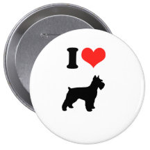 Amo Schnauzers miniatura Pin
