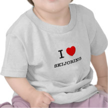 Amo Skijoring Camisetas