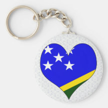 Amo Solomon Island Llavero Personalizado
