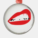 Amo sus labios ornaments para arbol de navidad