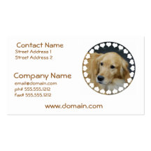 Amo tarjetas de visita de Goldens