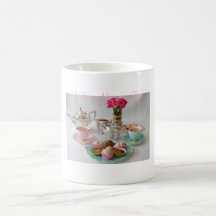 "Amo taza del té de tarde"