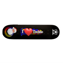 Amo Techno de Papá Noel Monopatín