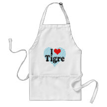 Amo Tigre Delantal