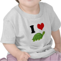 Amo tortugas camiseta