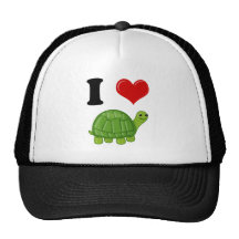 Amo tortugas gorro