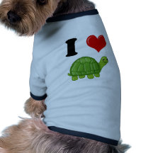 Amo tortugas ropa de perros