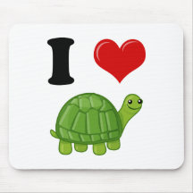 Amo tortugas tapete de ratones