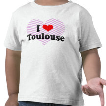 Amo Toulouse, Francia Camisetas