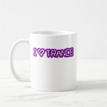 Amo trance taza