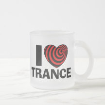 Amo trance taza
