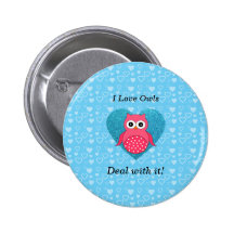 ¡Amo trato de los búhos con él! Pin