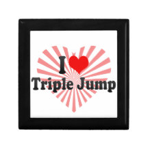 Amo triple salto caja de recuerdo