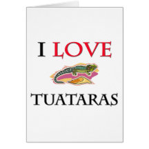 Amo Tuataras Tarjetas
