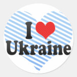 Amo Ucrania Pegatina