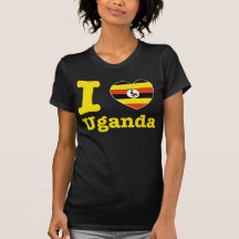 Amo Uganda Camiseta