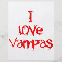Amo Vampas Tarjetas Publicitarias