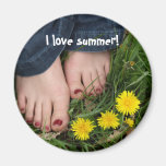 ¡Amo verano! Iman De Frigorífico