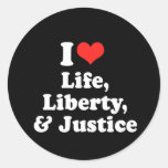 AMO VIDA, LIBERTAD, Y J.png Pegatinas