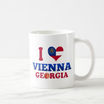 Amo Viena, Georgia Tazas De Café