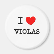 Amo violas iman para frigorífico