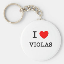 Amo violas llavero personalizado