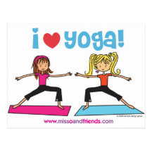 amo yoga postales