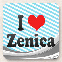 Amo Zenica, Bosnia y Herzegovina Posavasos De Bebida