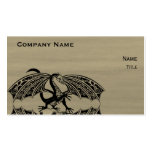 Amor 4 del dragón tarjetas de negocio