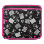 Amor adolescente - borde rosado fundas para iPads