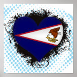 Amor American Samoa del vintage I Impresiones