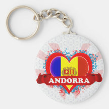 Amor Andorra del vintage I Llaveros