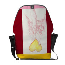 amor angelical bolsas messenger