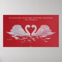 Amor Beareth todas las cosas Posters