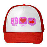 Amor China de la paz Gorros