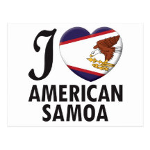 Amor de American Samoa Postal