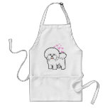 Amor de Bichon Frise Delantales