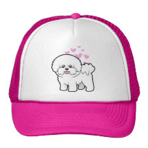 Amor de Bichon Frise Gorro