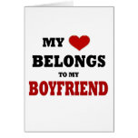 Amor de Boyfirend Tarjeton
