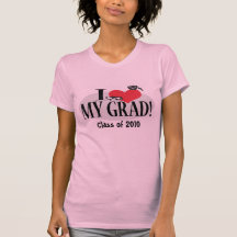 Amor de CustomizabIe mi plantilla del graduado Camisetas