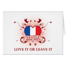 Amor de Francia o lo deja Tarjetón
