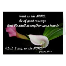 Amor de la flor de la cala de la tarjeta de dios