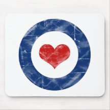 Amor de la fuerza aérea - militar divertido del ej tapete de ratones