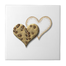 Amor de la galleta azulejos cerámicos
