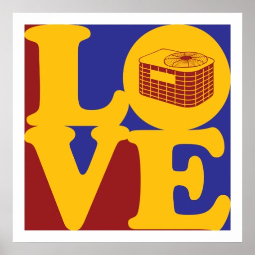Amor de la HVAC Impresiones