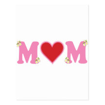 Amor de la mamá tarjetas postales