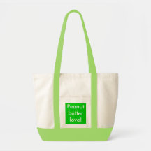 ¡Amor de la mantequilla de cacahuete! Bolsas