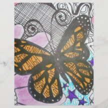 Amor de la mariposa tarjeton